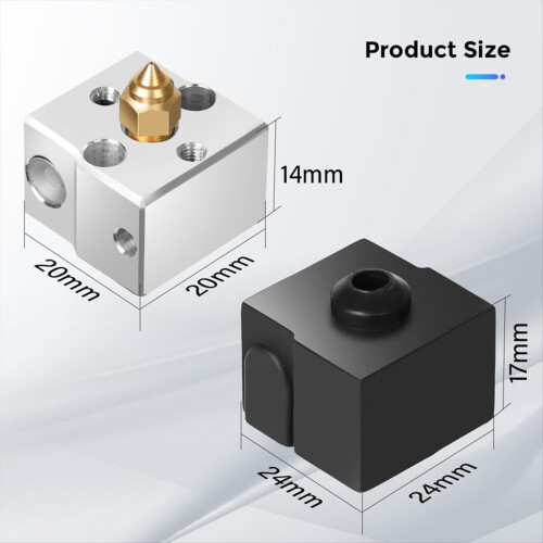 3D Printer Accessories Replacement Kit Silicone Socks 2