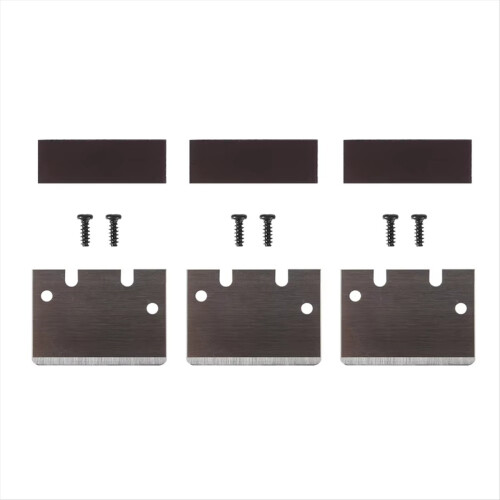 Versatile and Efficient Tip Scraper Knife for Cooktop 3set 1