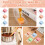 150Pack Wax Melt Container 1.3 oz Plastic Wax Melt Set,Square 6