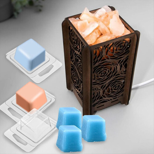 150Pack Wax Melt Container 1.3 oz Plastic Wax Melt Set,Square 2