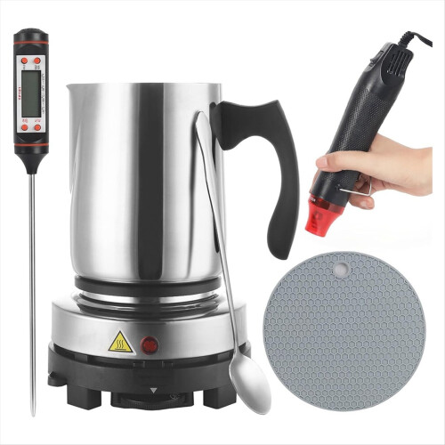 Candle Making Kit, for Beginners,900Ml Pouring Pot Pitcher, EU Plug 1