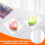150Pack Wax Melt Container 1.3 oz Plastic Wax Melt Set,Heart Shape 3