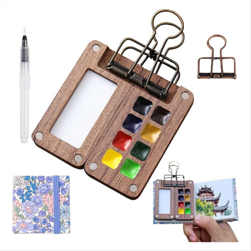 Travel Paint Palette, Travel Ready Paint Palette Bundle 1