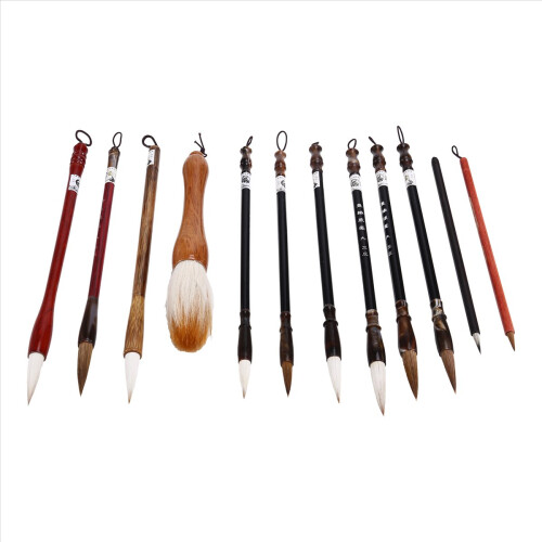 12 PCS Chinese Calligraphy Brush Set 2