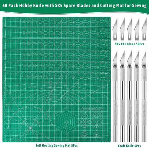 5 Pack Self Healing Cutting Mats
12" x 18" Work Mat 2