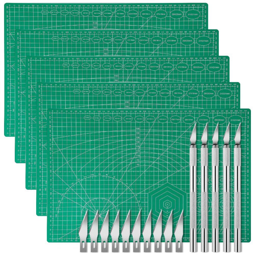 5 Pack Self Healing Cutting Mats
12" x 18" Work Mat 1