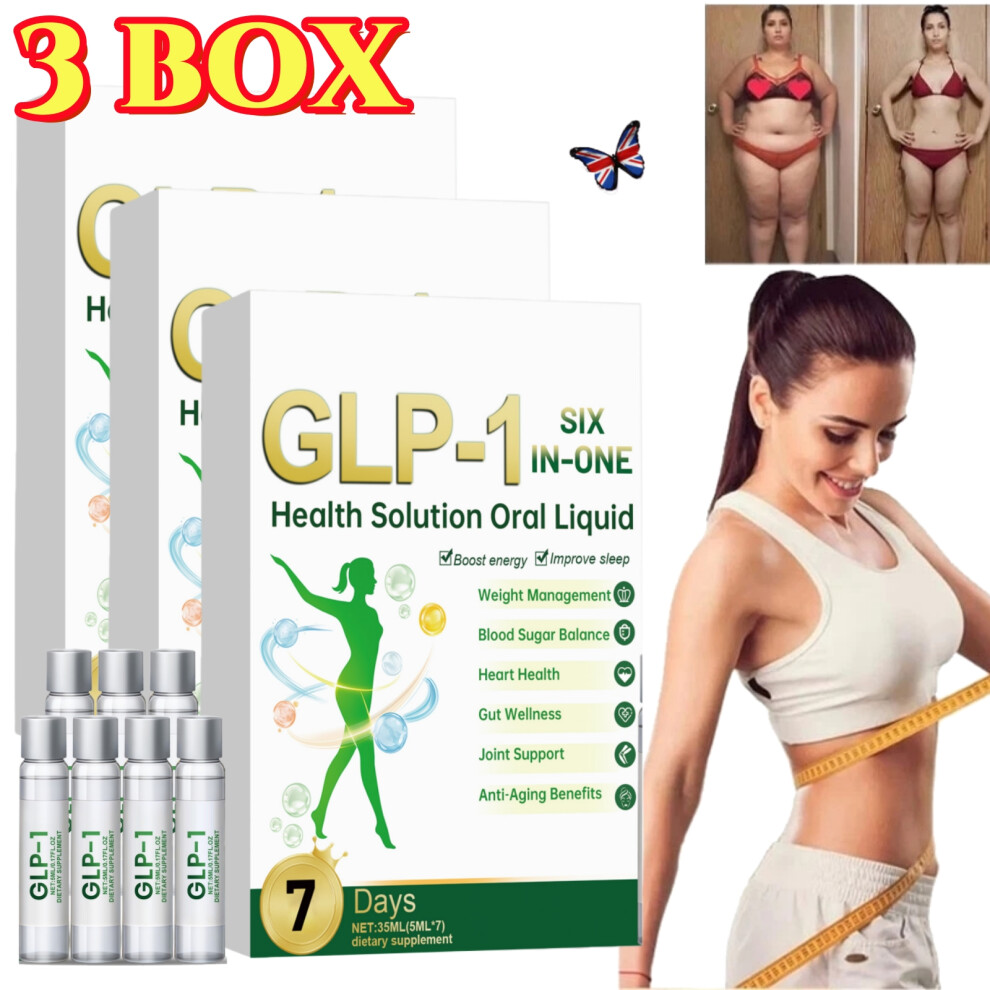 (3Box) Six-in-One Health Solution Oral Liquld, Restores Body Curve
