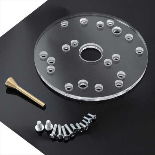 Router Base Plate Kit for Trim Routers Compact Router Plate Universal 2