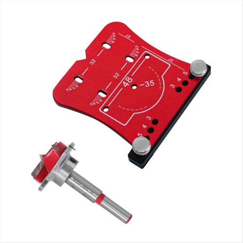 35mm Woodworking Hinge Hole Opener Punch Tool -B set 2