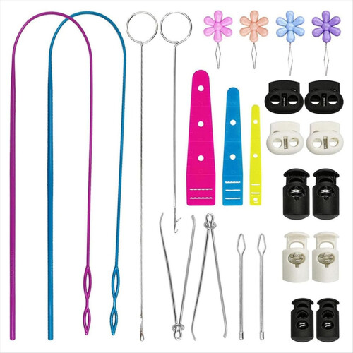 Flexibles Kordelzug-Einfädler-Set 1