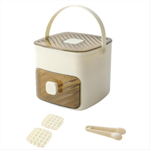 Tray with Lid for Freezer with 2 Trays Easy Release A 2