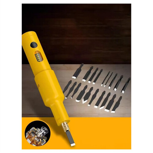 Electric Engraving Machine Rechargeable with 20PCS Replaceable Blades 2