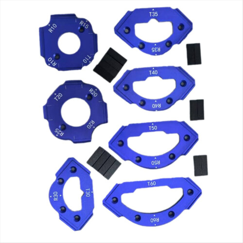 Inner/Outer Corner RT Gauge Electric Router Cutting Fillet Template 2
