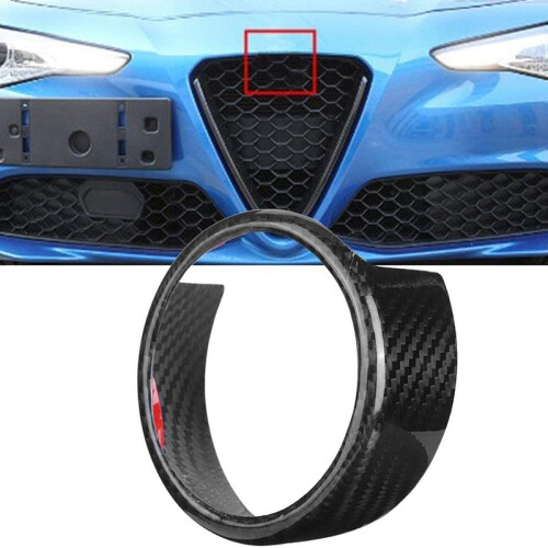 ABS Rear Grille Front Grill Logo Ring for 2017-2020 2