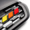 Tri-Color Grille Badge Emblem Decoration for 6