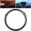 ABS Rear Grille Front Grill Logo Ring for 2017-2020 4
