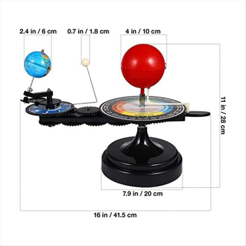 Solar System Model Kit- Earth Moon Revolves Around the Sun 2