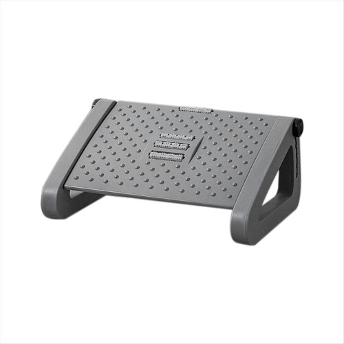 Office Foot Rest, Foot Stool Removable Massage Roller Portable Gray 1