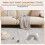 Round Comfortable Stool for Home Anti-Slip Shoe Changing Stool Ins 5
