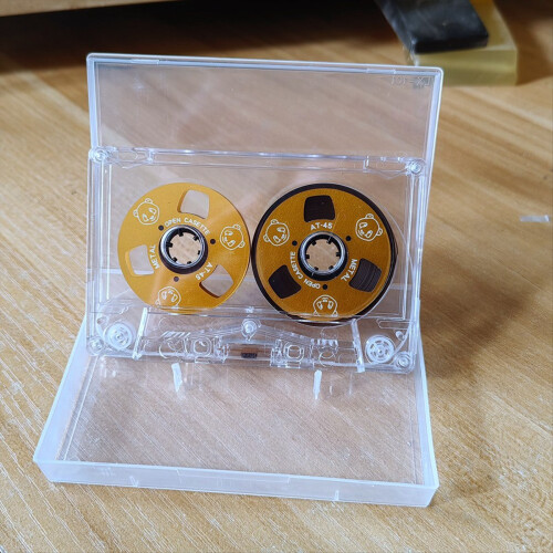 Double-Sided Empty Tape Metal Mini Can Record 45 Minutes Empty Tape 2