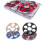 Empty Tape Reel 6 Hole Empty Takeup Reel Audio Tape Empty Black 6