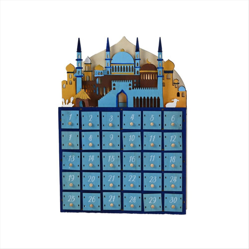 LED Illuminating Eid Ramadans Countdown Calendar B 1
