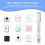 10 Rolls Thermal Paper Self-Adhesive Sticker Paper 6