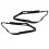 left Sealing Strip head light Seals Headlight Gasket for 5