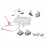 left Sealing Strip head light Seals Headlight Gasket for 6