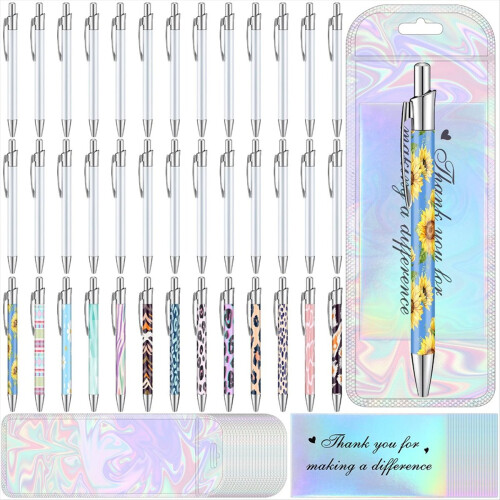 Sublimationsstift-Set, Sublimationsstift-Rohling mit wiederverschließbarem Beutel 1