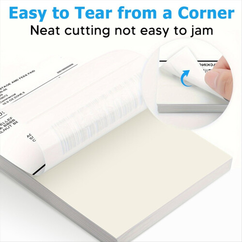 Direct Thermal Labels 500 Labels Per Stacked Inch 2
