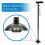 Self-Standing Four-Leg Base Fits Most , Crutches, 3