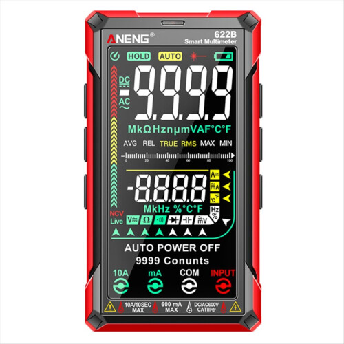 622B Auto-Range Multimeter 9999 Counts, VA Display 1