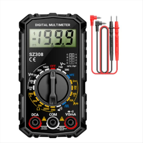 SZ308 Square Wave Digital Tester HFE Triode Buzzer Multimeter,A 1