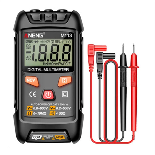 M113 Mini Digital Multimeter Voltage Meter 1999 Counts 1
