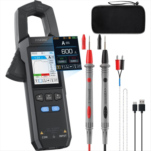 -100 Digital Clamp Meter 9999 Count TRMS Multimeter 1