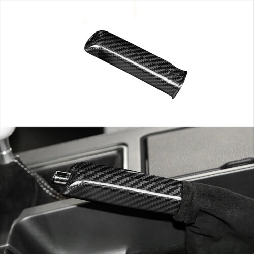 Carbonfaser-Abdeckung für 10-14 Ersatz-Handbremsgriff 2