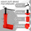 Heavy Duty Brake Caliper Spreader Tool Red 5