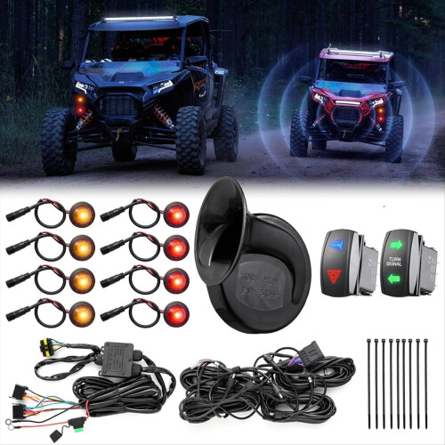 UTV ATV Blinker-Kit mit Wippschalter 2