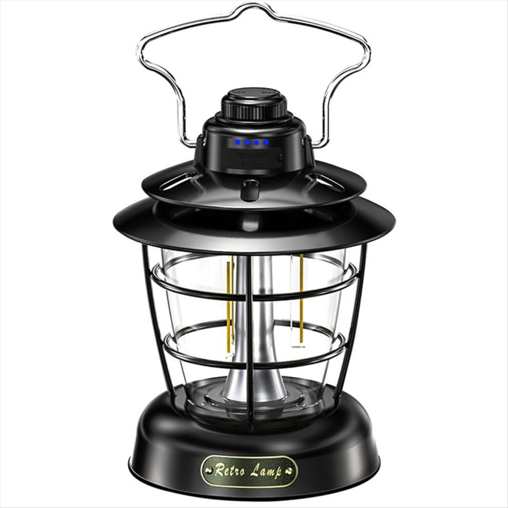 Retro Lantern Outdoor Multi-Function Camping Tent A Light 4712500771378