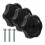 3 Pack Black 1inch Shaft RV Window and Vent Knob 2