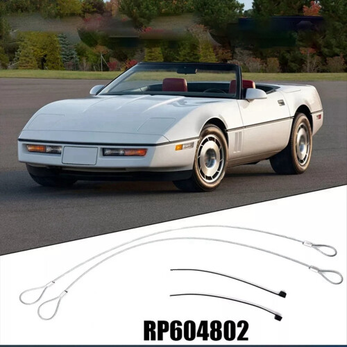 Car Emergency Hood Release Cable Kit for C4 1984-1996 2