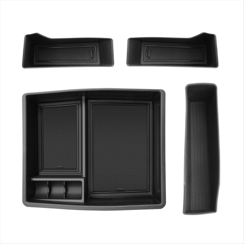 For 2024 Center Console Organizer Armrest Storage 1