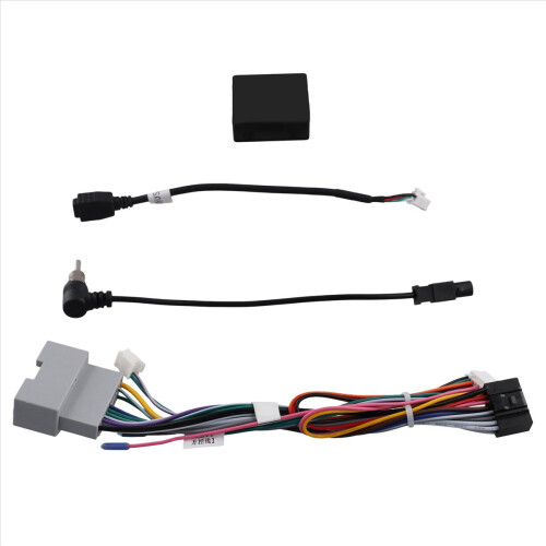 16Pin Car Android Stereo Wiring Harness Adapter Protocol Box for 1