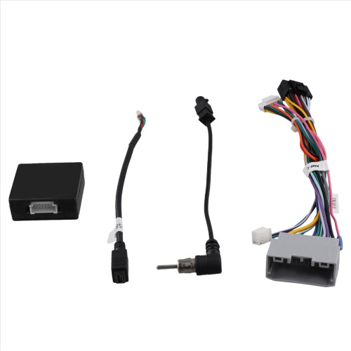 16Pin Car Android Stereo Wiring Harness Adapter Protocol Box for 2
