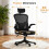 (Black) Ergonomic Office Chair with Adjustable Headrest,Mesh Back 7