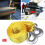 Car Tow Cable Heavy Duty Trailer Rope Towing Pull Rope Strap Hooks 3