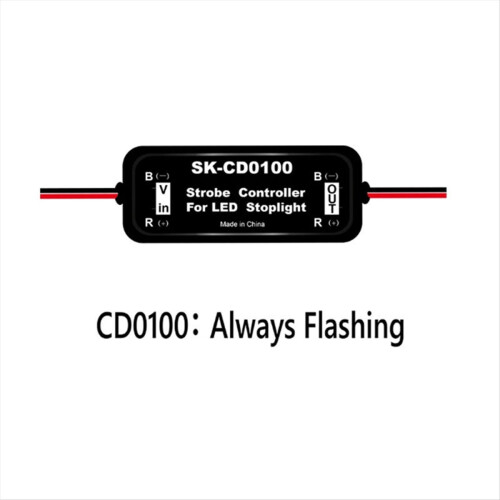 Strobe-Controller Bremslicht-Blinkmodul für Autolampe, SK-CD0100 2