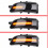 Auto Dynamische Rückspiegel Lampe Blinker Lichter für 4