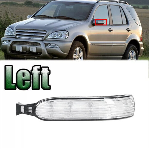 Sidospegel LED-blinkerlampa för A1638200521 Vänster 2